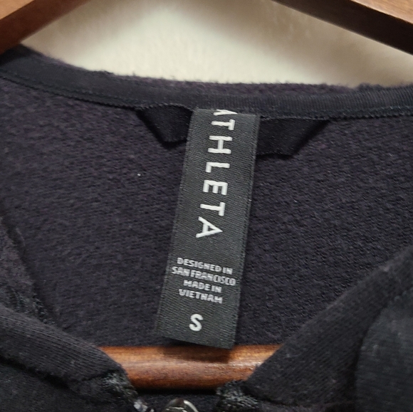 Athleta Black Balance Hoodie Size S - Picture 2 of 5